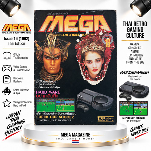 Mega video games magazine - mega,