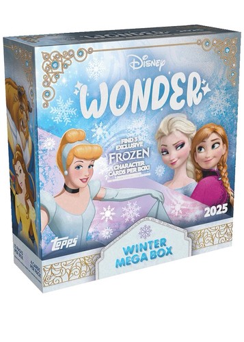 Mega box topps disney wonder - mega,